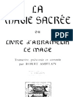 Ambelain, Robert - Le Magie Secree D'abramelin Le Mage