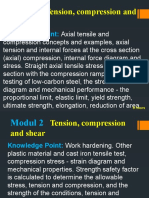 Chapter 2 Tension, Compression and Shear