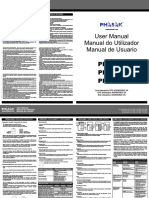 User Manual Manual Do Utilizador Manual de Usuario PH 9940 PH 9960 PH 9980