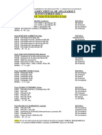 Rol de Examen de Aplazados y Sustitutorios 2020 - I