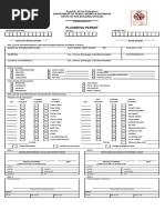 Plumbing Permit: Department of Public Works & Highways Office of The Building Official