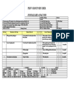 PBJV Group Sdn. Bhd. Job Hazard Analysis: How To Use This Form Platform