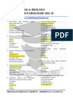 Jawaban Metabolisme