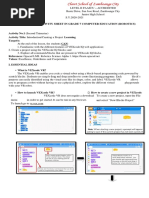 Activity 1 - Introduction L Creating A Project