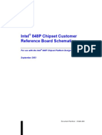 Intel 848P Chipset Customer Reference Board Schematics