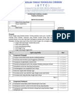 INSTRUMEN KINERJA DOSEN (Penilaian Mahasiswa)