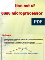 Instruction Set of 8086 Microprocessor