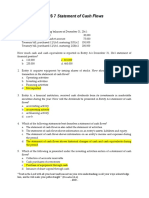 PAS 7 Statement of Cash Flows: Quiz