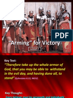 "Arming" For Victory: Lesson 7