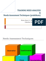 9 Tna Needs Assessment Techniques