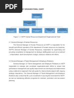 4.0 HR Department Organizational Chart