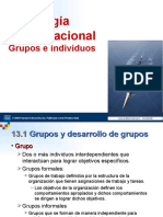 GRUPOS E INDIVIDUOS