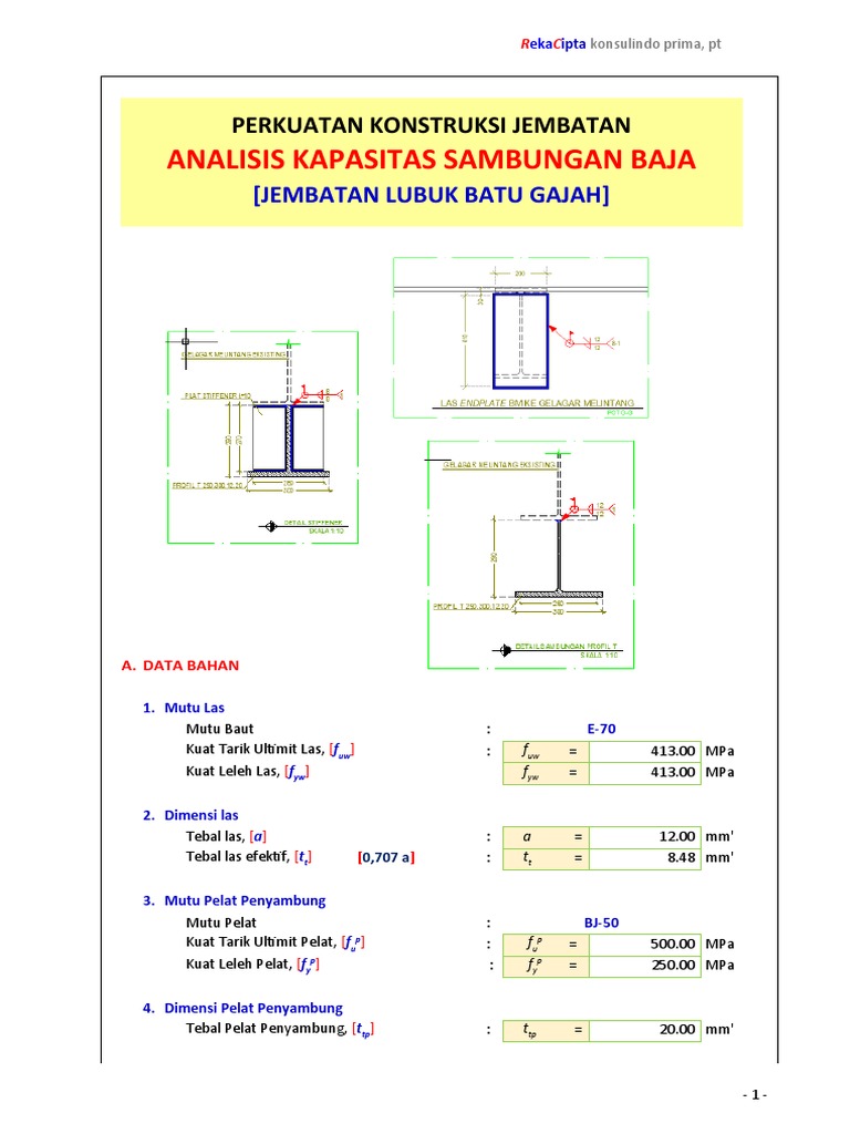 Sambungan Las | PDF | Sains & Matematika