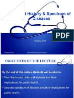 Natural History & Spectrum of Diseases