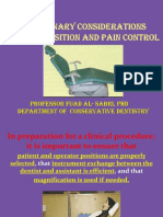Preclinical and Pain Contorol