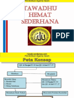 Hemat Sederhana Tawadhu