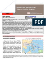 Emergency Plan of Action (Epoa) Philippines: Typhoon Mangkhut