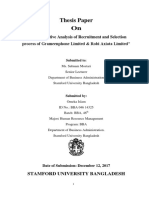 A Comparative Analysis of Recruitment and Selection PDF