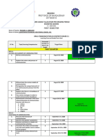 BUDGETED Lesson Log For ORAL COMMUNICATION