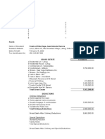 2 Case Study Answer Sheet_Estate and Donor's Tax