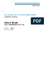 JOLLY BLUE - Class Status Report