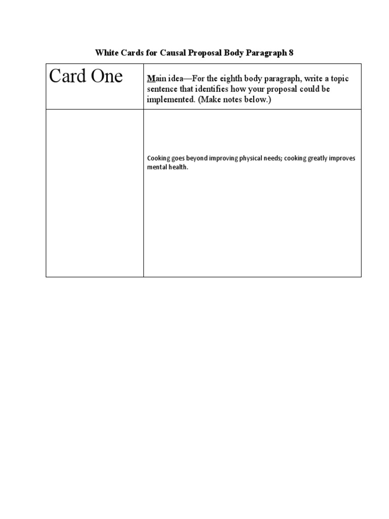 White Card 8 | PDF | Business | Self-Improvement