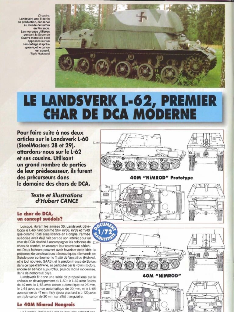 (Article) Militaria Magazine - Landsverk L-62 | PDF