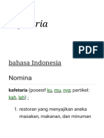 Kafetaria - Wiktionary Bahasa Indonesia