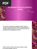 Planning For Successful Aging