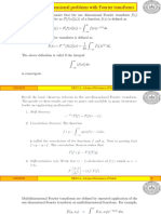 Solving 2-Dimensional Problems With Fourier Transforms: 12/04/2020 ME321A: Advanced Mechanics of Solids