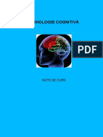 Metode de Cercetare În Psihologia Cognitivă Și Neuroiștiințe