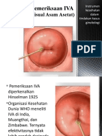 3.d PEMERIKSAAN IVA TEST