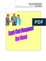 Supply Chain Management Finished Goods Supplier User Manual