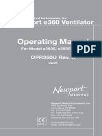Operating Manual - Ventilator - E360s - E360p - E360e - E360u - E360t PDF