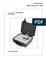 Flexim F401 Manual