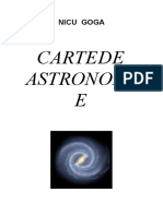 CARTE DE ASTRONOMIE - Nicu Goga