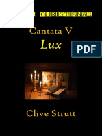 Cantata V Lux / Clive Strutt