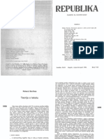 Barthes - Teorija o Tekstu PDF