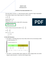 BAHAN AJAR Matriks Pertemuan 3