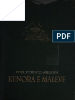 1952 Peter Petroviq Njegosh Kunora e Maleve