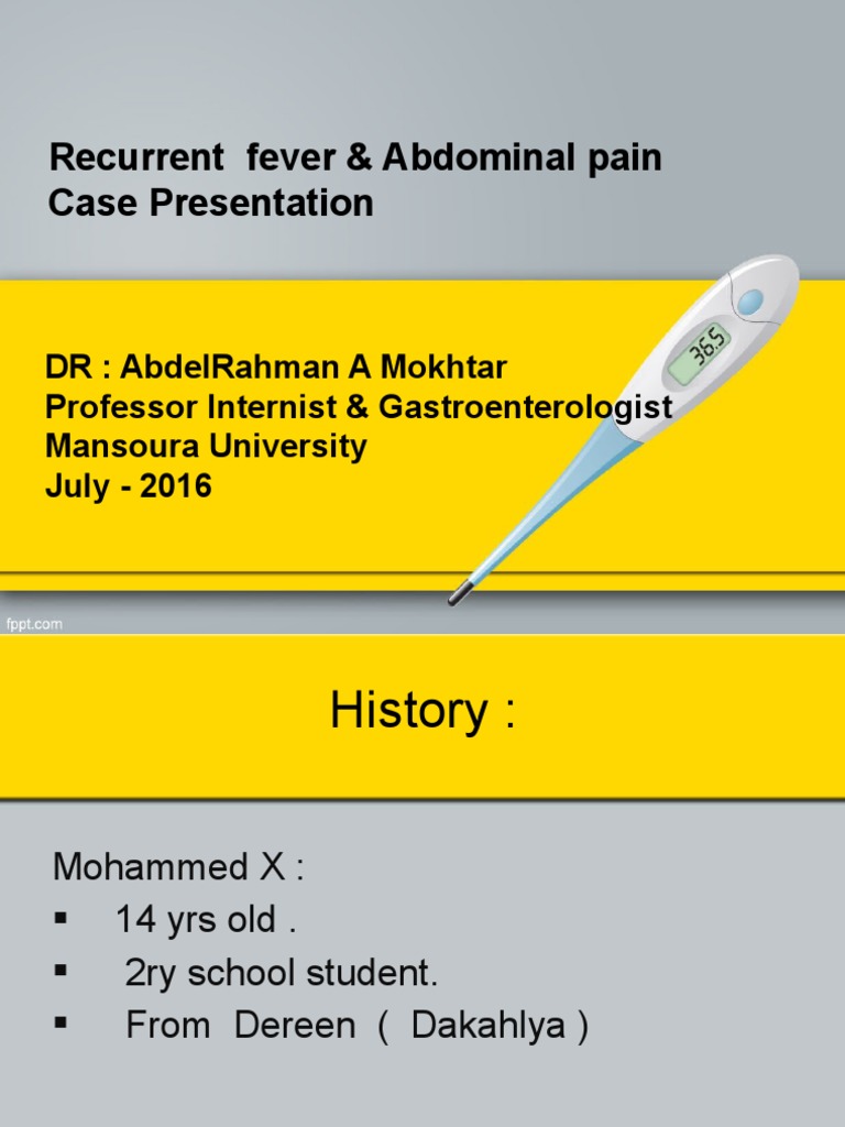 Case Presentation (Brucellosis) PDF Immunology Medical Specialties