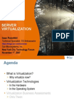 Server Virtualization: Isaac Rozenfeld