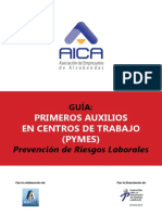 Guía Primeros Auxilios en Centros de Trabajo (Pymes) - ASIFOR PRL (2012)