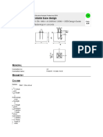 Pinned Column Base Design: Eurocode 3: EN 1993-1-8:2005/AC:2009 + CEB Design Guide: Design of Fastenings in Concrete