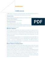 GSM Network Architecture