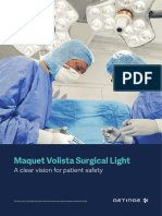 Maquet Volista Surgical Light: A Clear Vision For Patient Safety