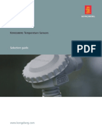 Kongsberg Temperature Sensors: Selection Guide