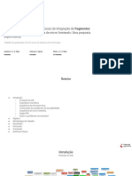 Solução para Abstração Do Processo de Integração de Fragmentos Experimental