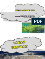 9 Pemilihan Lokasi Budidaya PDF