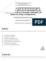 Em Direção A Uma Ferramenta para Gerar Relatórios de Métricas de Desempenho de Funções Serverless A Partir Realização de Testes de Carga Configuráveis (Apresentação)